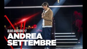 Andrea Settembre _The Voice of Italy _ Showtime Academy